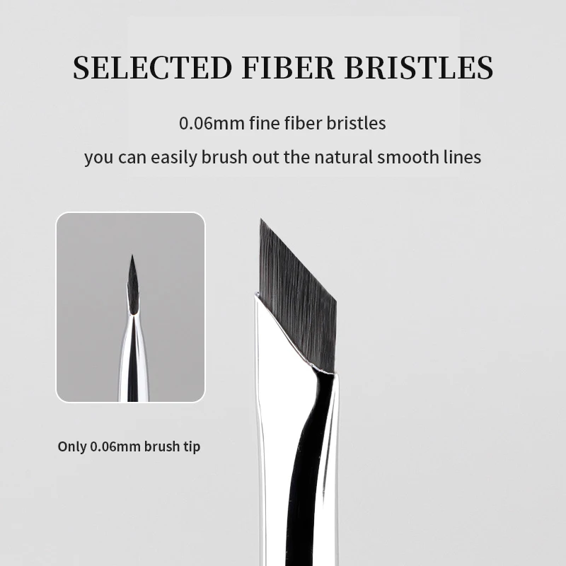 

Thin Eyebrow Brush Angled Thin Eyebrow Brush Knife Edge Makeup Brush Oblique Angled Thin Eyebrow Brushes Makeup Tools