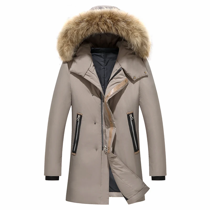 90%Duck Down Jackets Coats Men Down Jacket Brand Clothing Casual Winter Jacket Thickening Parkas Men Zippers Duck Down Jacket 23