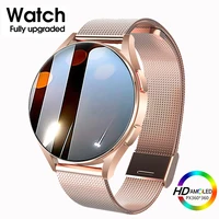 new smart watch amoled 390390 hd screen body temperature dial call smart watch for samsung galaxy watch women ip67 waterproof