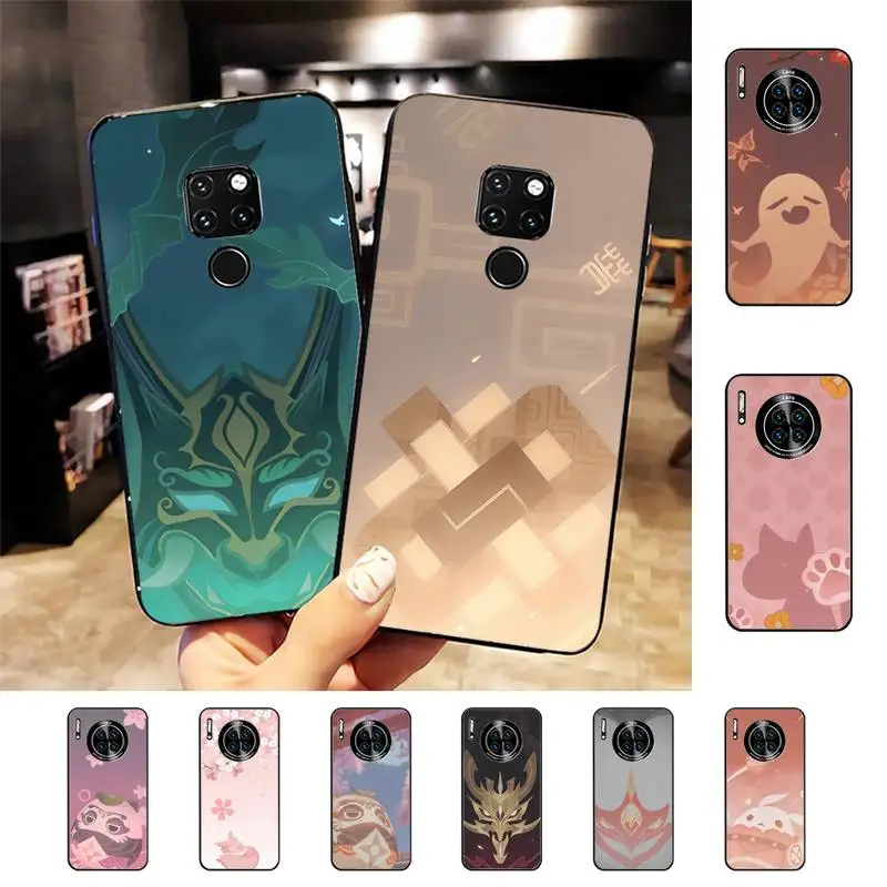 

Capa Genshin Impact Icon Phone Case for Huawei Mate 20 10 9 40 30 lite pro X Nova 2 3i 7se