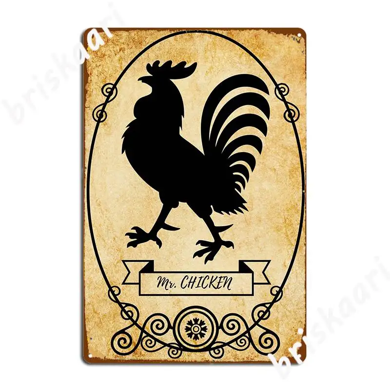 

Винтажный куриный Ayambangkok, черный плакат, металлический плакат, украшение на заказ для клувечерние, гаража, кухонные жестяные плакаты с вывес...