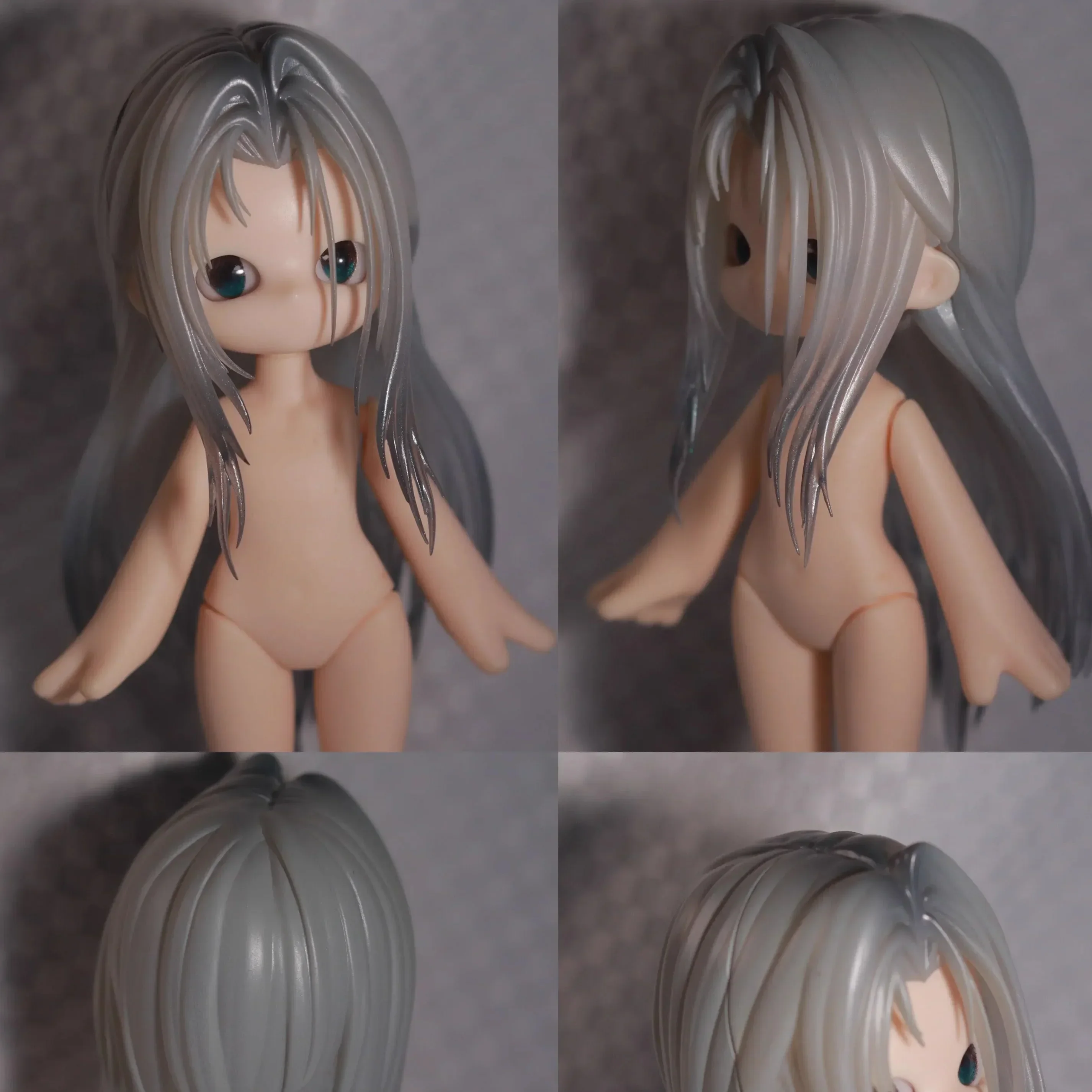 Аниме игра Sephiroth Ob11 волосы GSC кукла глина мужские аксессуары сменный парик