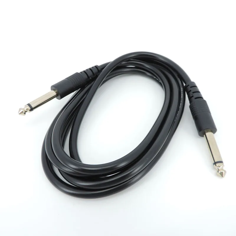 

1/4 Inch Male 6.5mm male Jack to 6.35mm to 6.35mm Instrument Audio Guitar Cable For Electric Guitar Mixer Amplifier