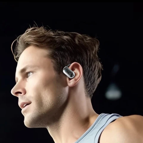 BT 5.3 Наушники-переводчики AI с ушным крючком Беспроводные наушники Долговечные наушники-перевод в реальном времени для путешествий и бизнеса