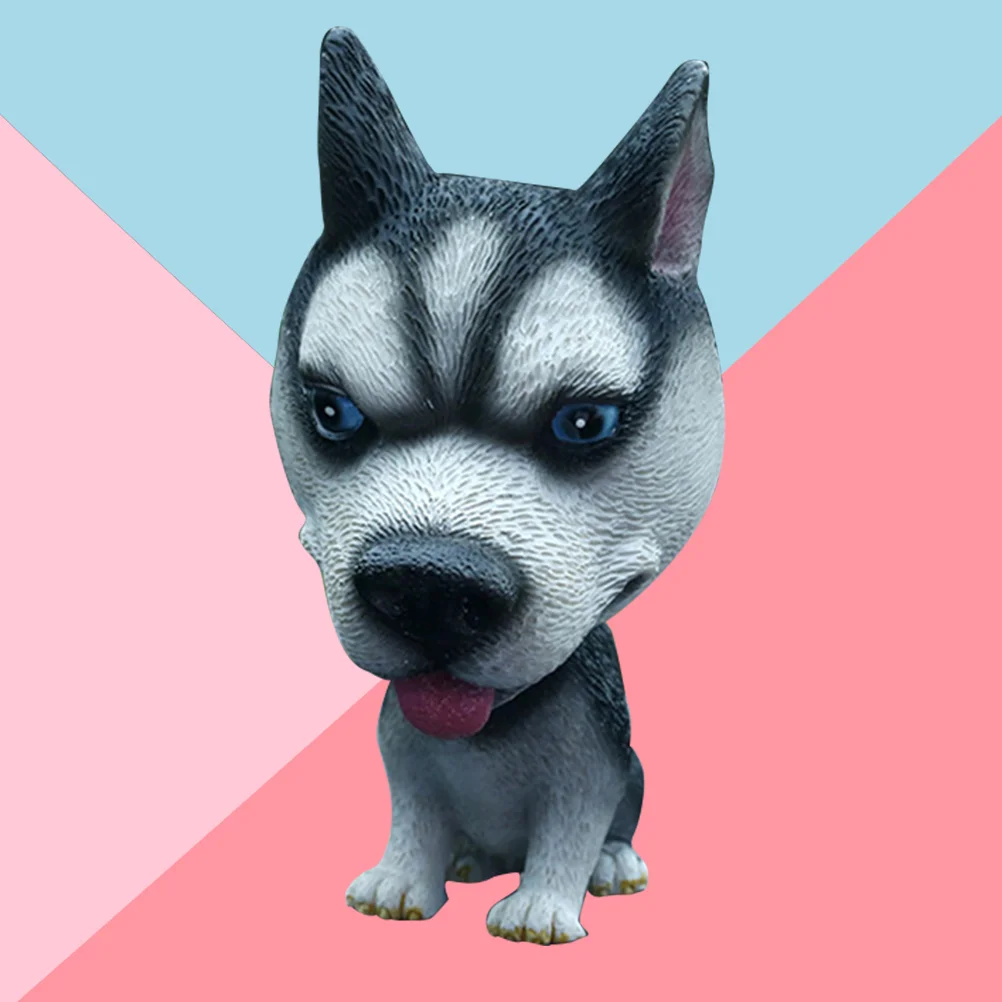 

Car Dog Ornaments Decoration Accessories Bobblehead Nodding Head Bobbleheadsdashboard Cartoon Display