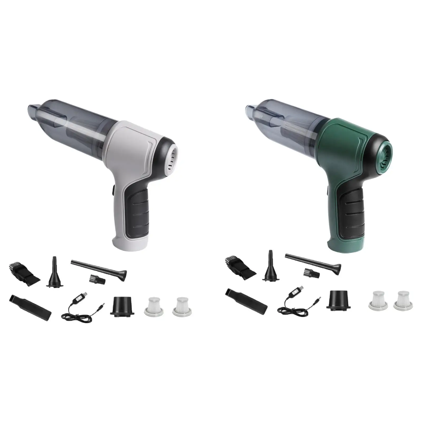 

Car Vacuum Cleaner Quick Cleaning Rechargeable 9000PA Powerful Suction Handheld Vacuum for Travel RV Camper Car Home Office