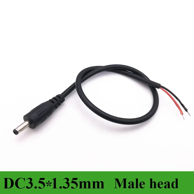 50/100 шт./лот DC3.5 * 1 35 мм DC4.0 7 Штекерный разъем питания сделай сам кабель для зарядки