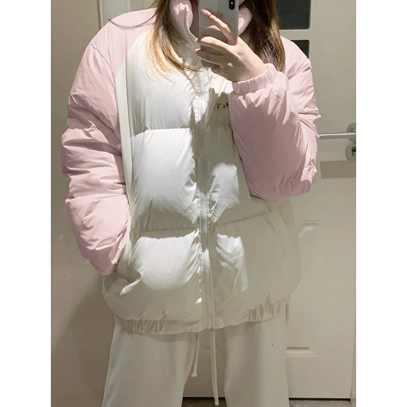 Куртка на хлопковой подкладке. Одежда Женская зима 2023. Новое студенческое