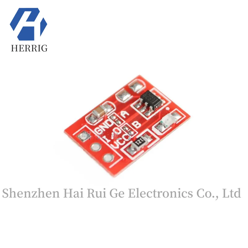 5 шт. TTP223 сенсорный модуль сенсорной кнопки самоблокирующийся беговый емкостный