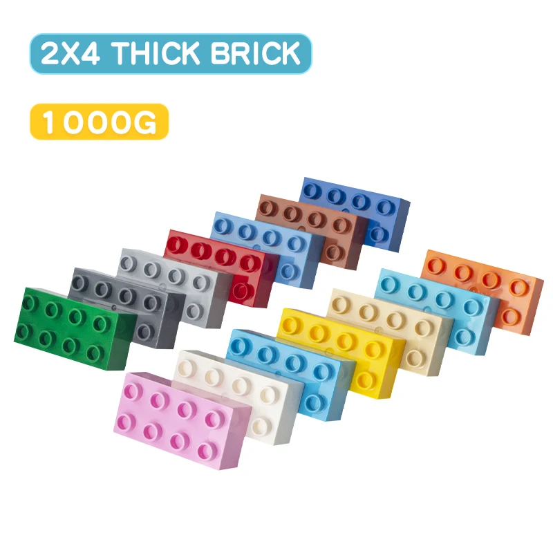 Красочная игрушка сделай сам строительные блоки большого размера кирпичи оптом