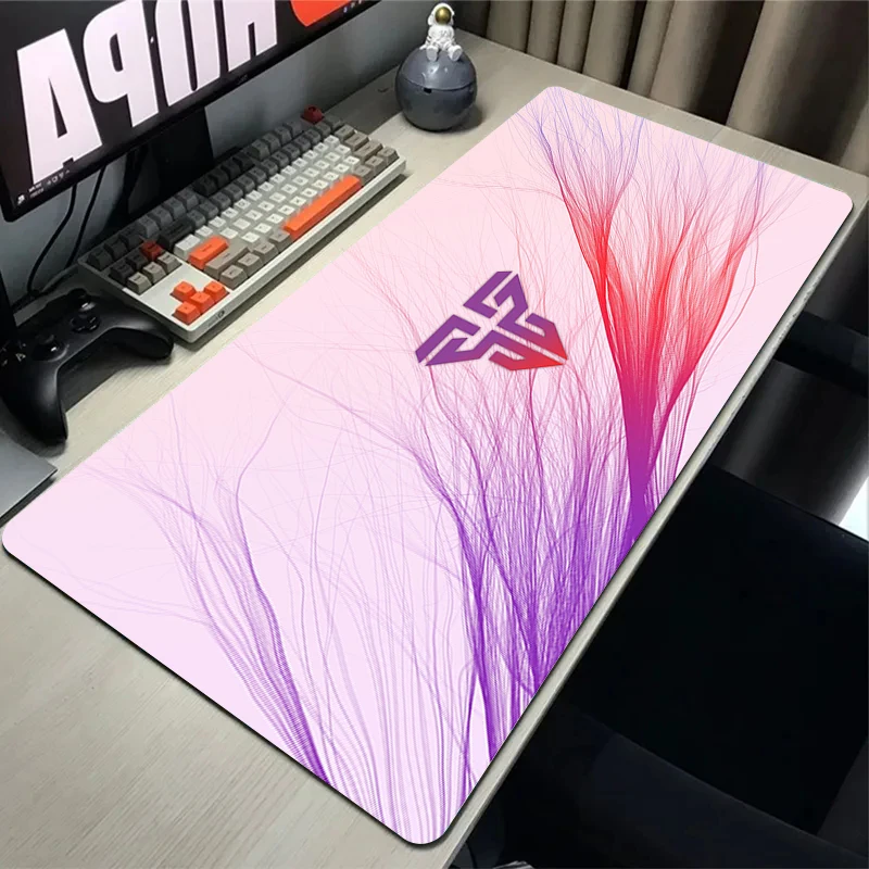 

Коврик для мыши Fantech Xxl, коврик для мыши с аниме клавиатурой, игровые коврики для ПК, большой Настольный коврик для компьютера и офиса, милый игровой коврик