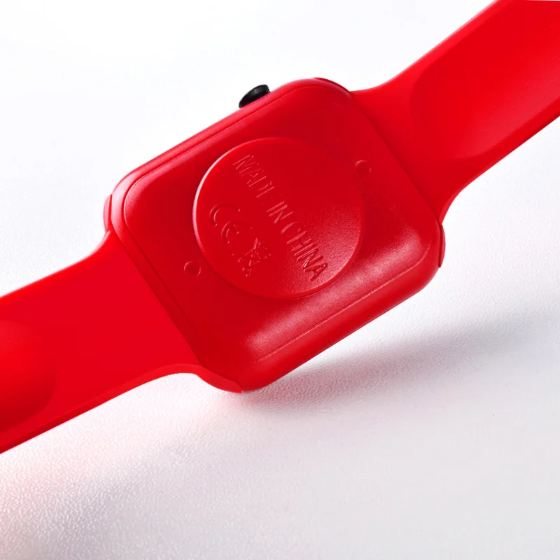 LED Waterproof Bracelet Watch Student Watch Boys Teenagers Students Children Fashion Square Sports Waterproof Electronic Watch