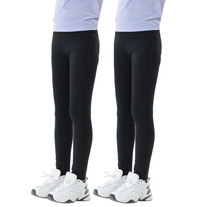 

THE GYM Tummy Control Yoga Leggings - 2 PCS Set for Girls 4-13 Years