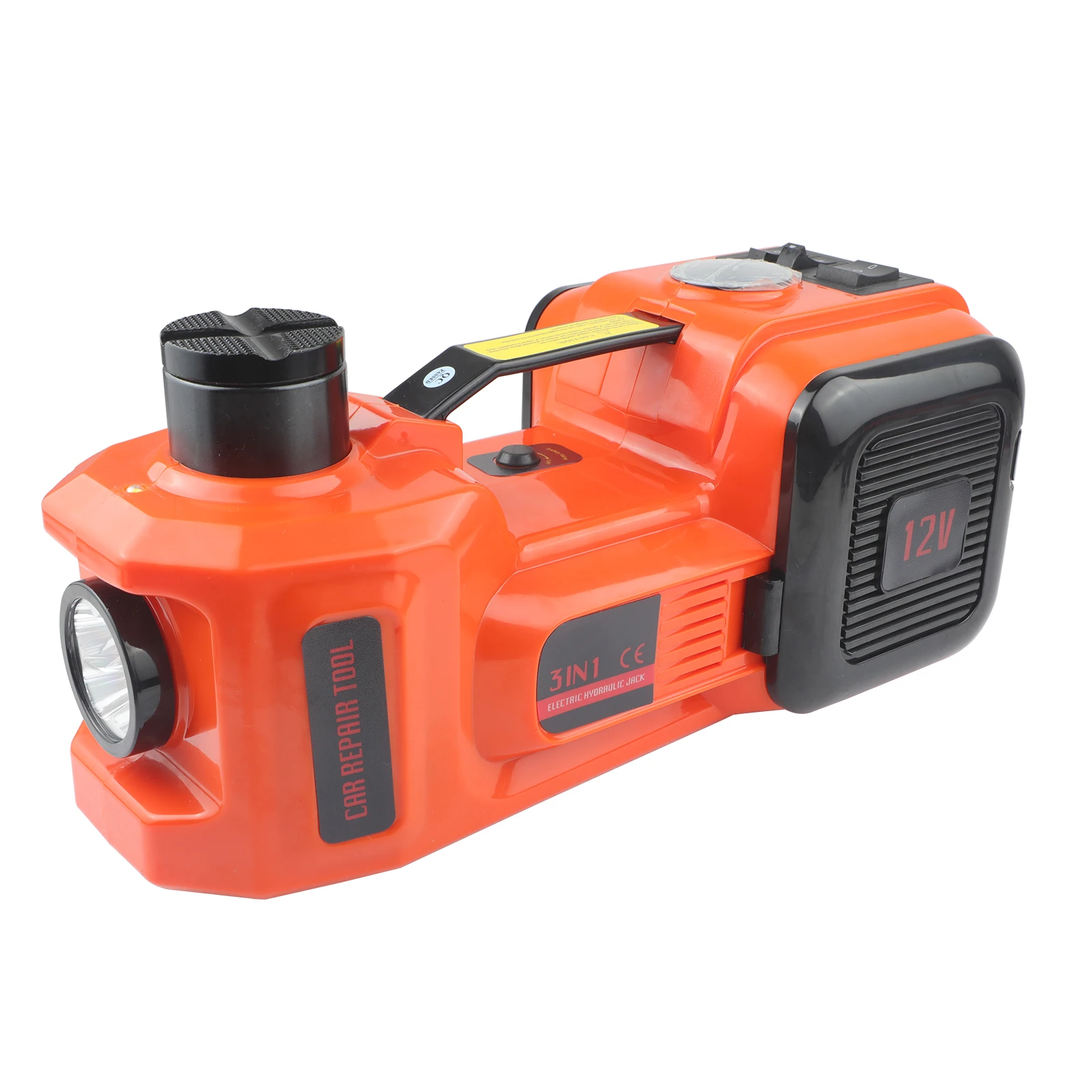 

Portable DC 12V 180W 5T Electric hydraulic jack floor car jack lift