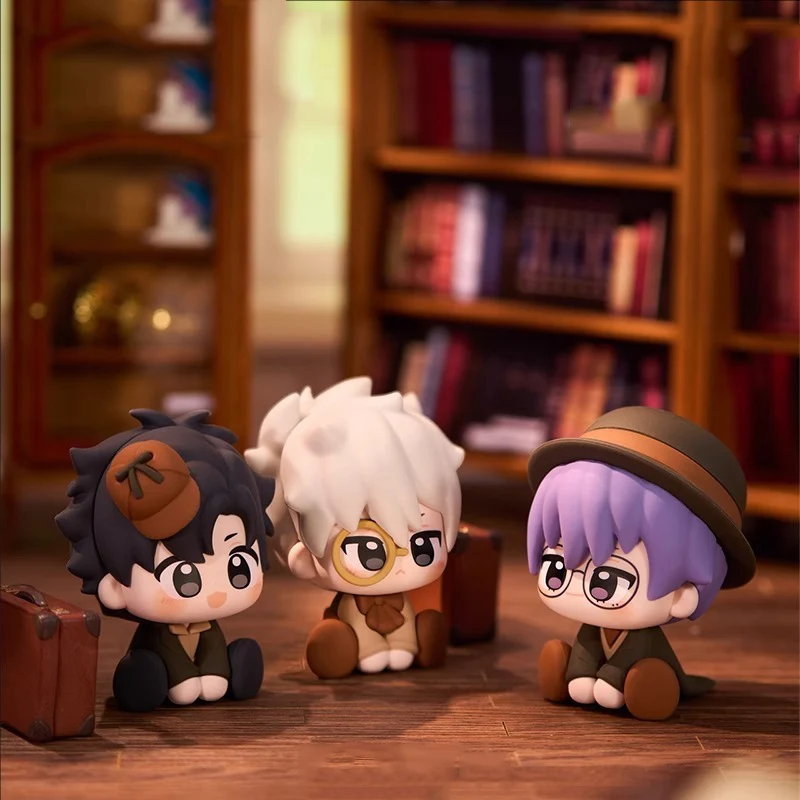 Фото Коллекционная аниме-фигурка Minidoll: серия Link Click Bridon Arc, мягкая резиновая фигурка в сидячей позе, гаражный набор, слепая коробка, декоративный подарок №5