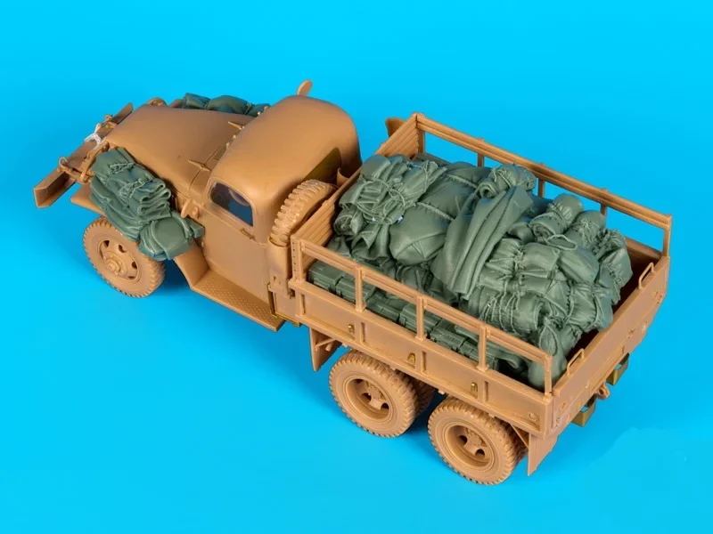 Масштаб 1:35 литая под давлением смола бронетехник танк колесница модификация