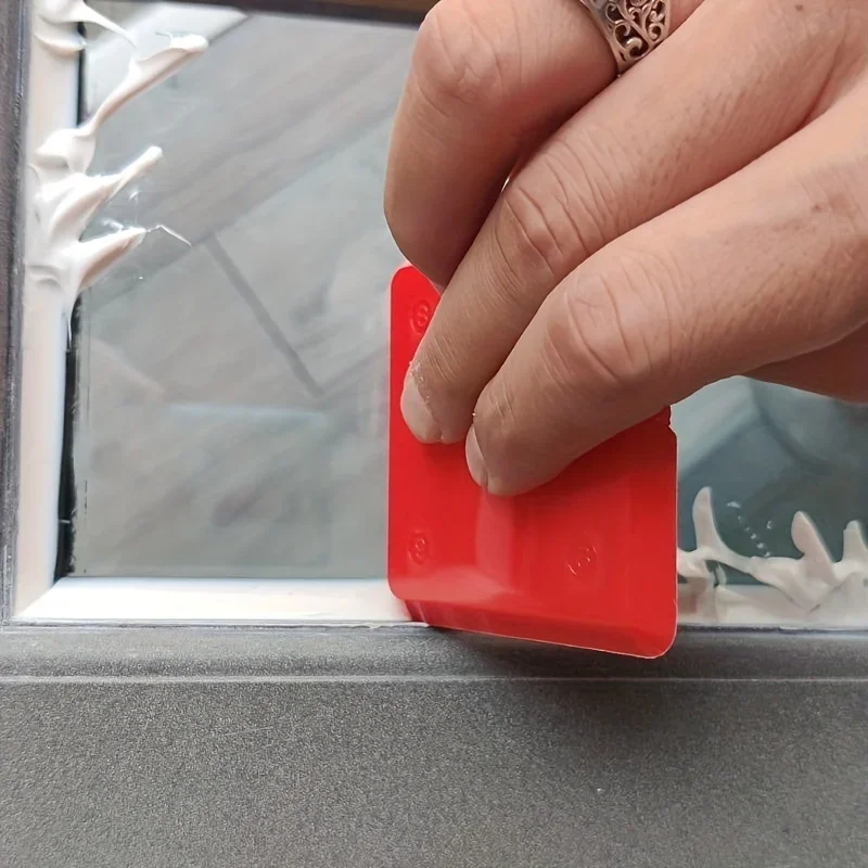 Красивый шв клеевой пистолет скребок для стекла фотопленка аквариум дверь окно