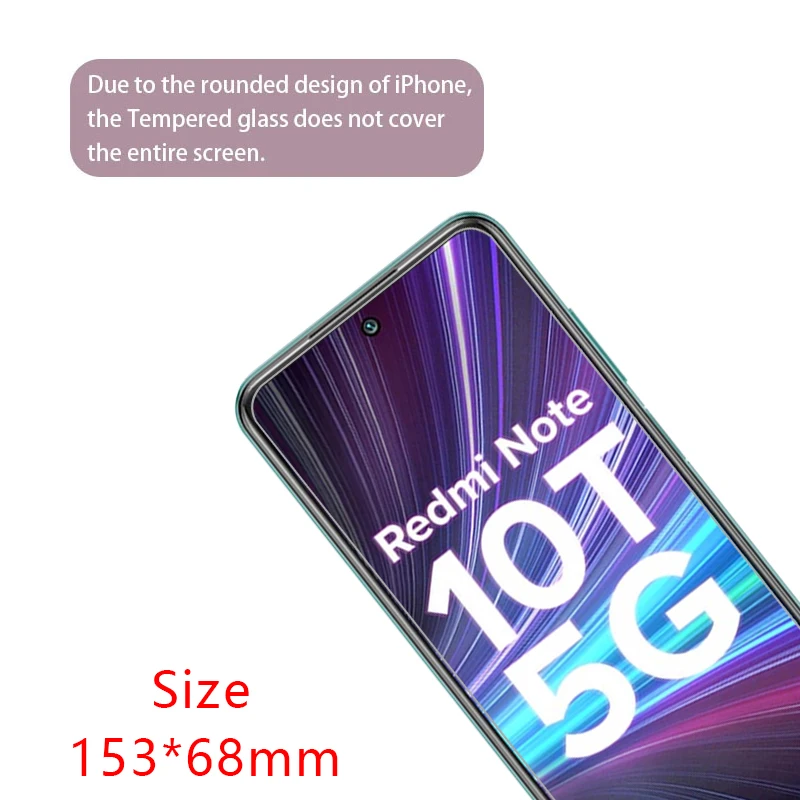 закаленное стекло для xiaomi redmi note 10t 5g чехол телефона note10t not t10 задняя крышка 360