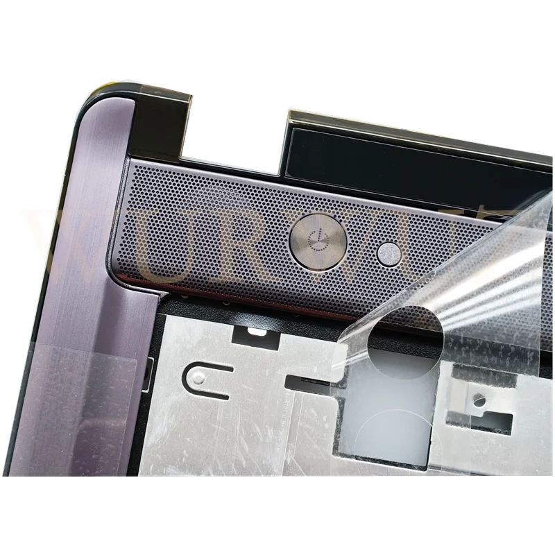 Корпус для ноутбука Lenovo Ideapad Z480 Z485 серый фиолетовый