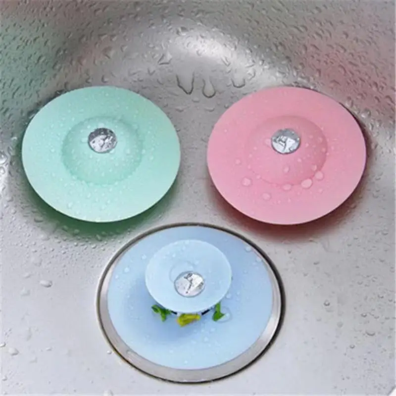 

Dish Filter Shower Drain Hair Catcher Stopper Bathroom Drain Cover Universal Anti-Clogging Household Sink Strainer