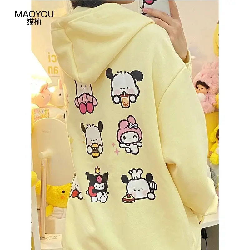 

Kawaii Spongebobs Patrick Star Cartoon Cute Dolls Printed Hooded Sweatshirt Anime Plush Toys for Girls Girls Birthday Gift
