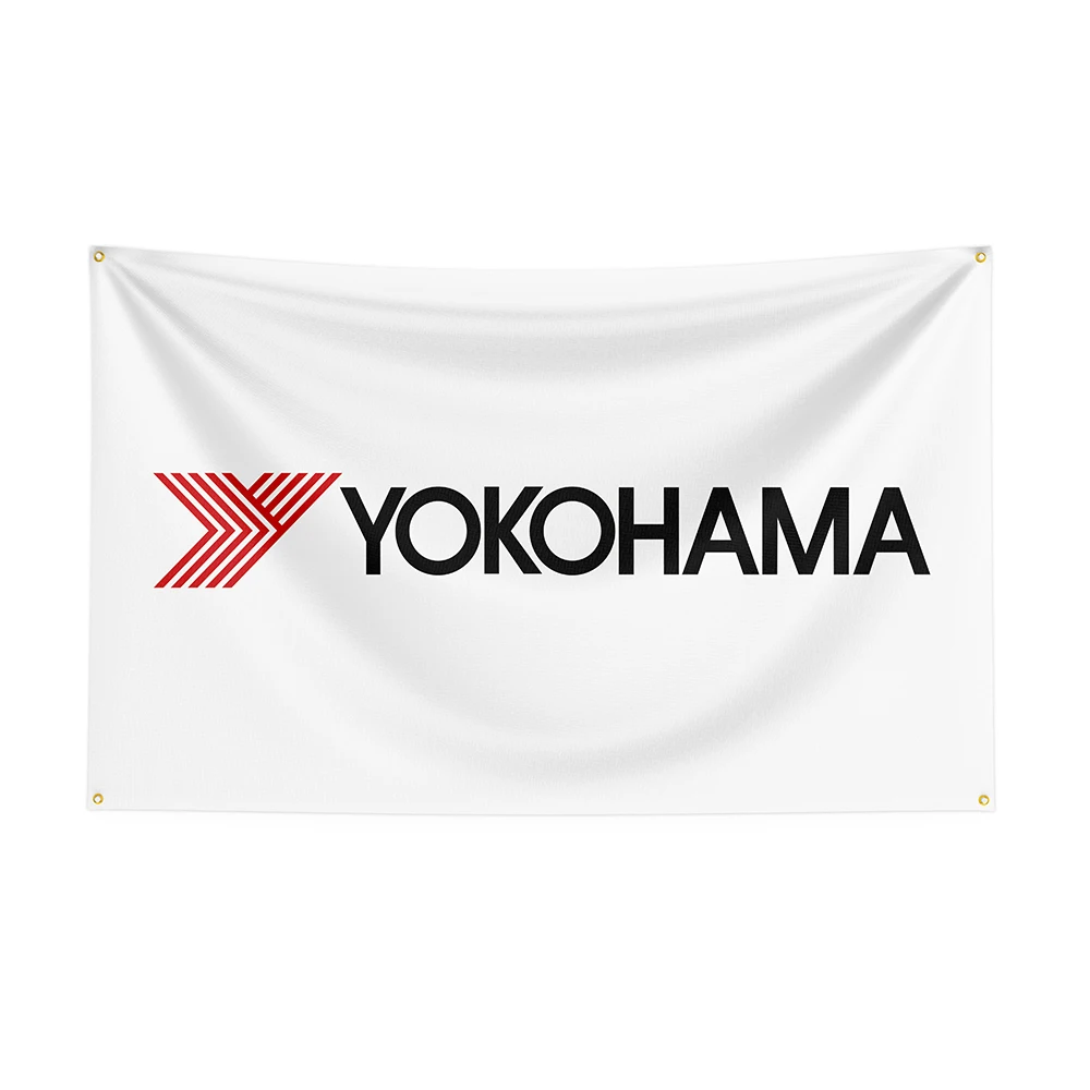 

3x5 Yokohamas Flag Polyester Printed Car Parts Banner For Decor 1