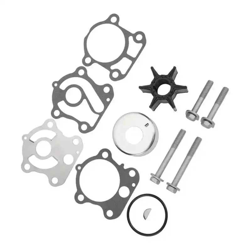 Water Pump Impeller Repair Kit Stainless Steel 692‑W0078‑02 for Outboard Replacement for 60TLRNC ‑2004 enlarge