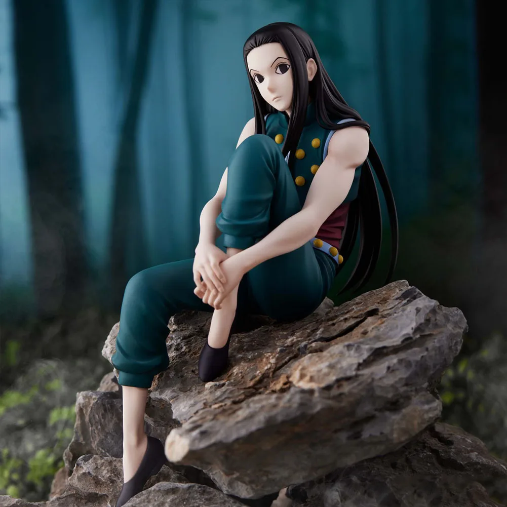 Фото Hxh аниме фигурки Gon Freecss аниме фигурка Zoldyck фигурка Illumi Zaoldyck Kurapika Hisoka статуя из ПВХ унисекс подарок на день рождения №1