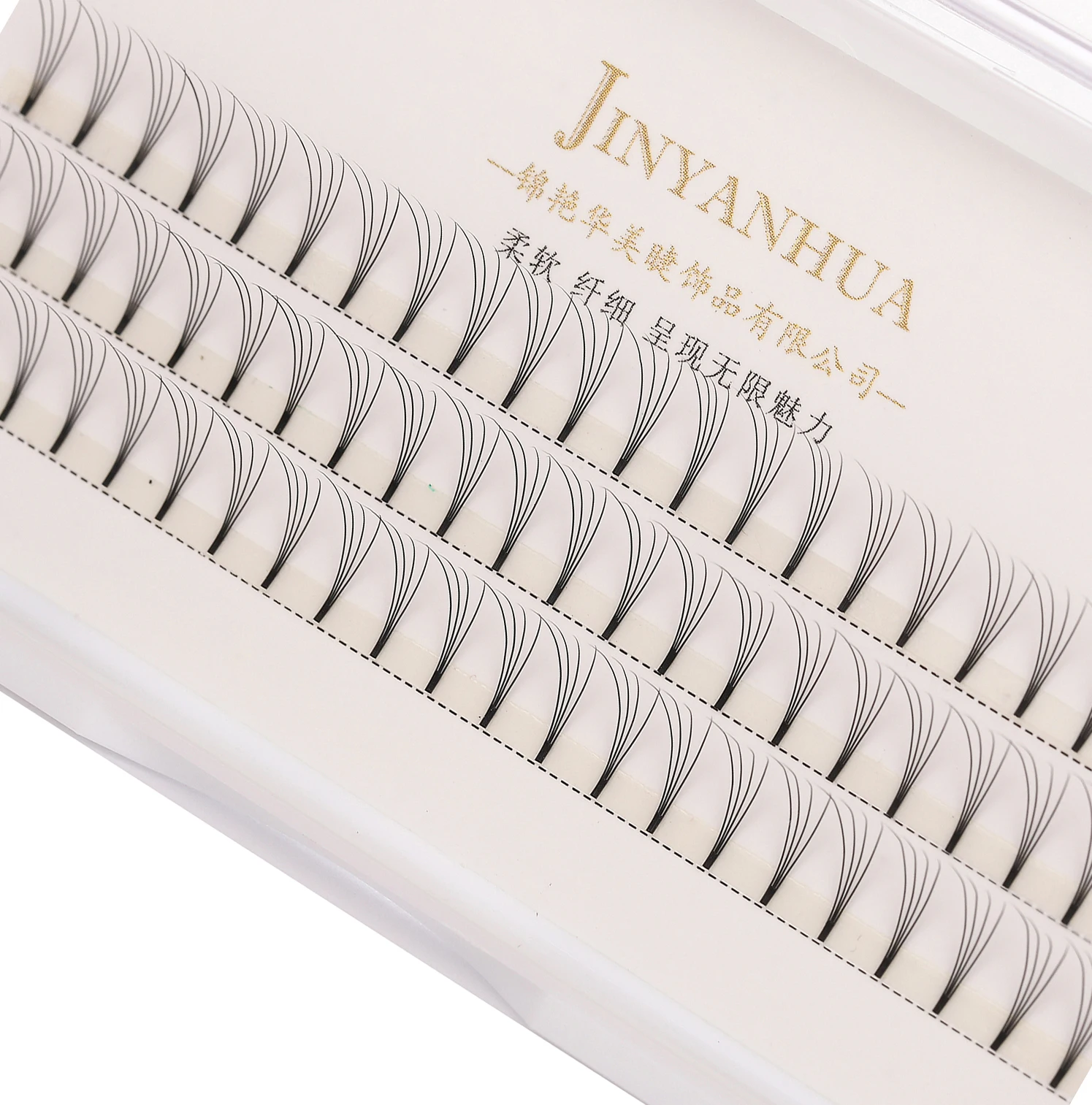 Ресницы для наращивания объема 2D3D4D готовые ресницы диаметром 0 10 предварительно