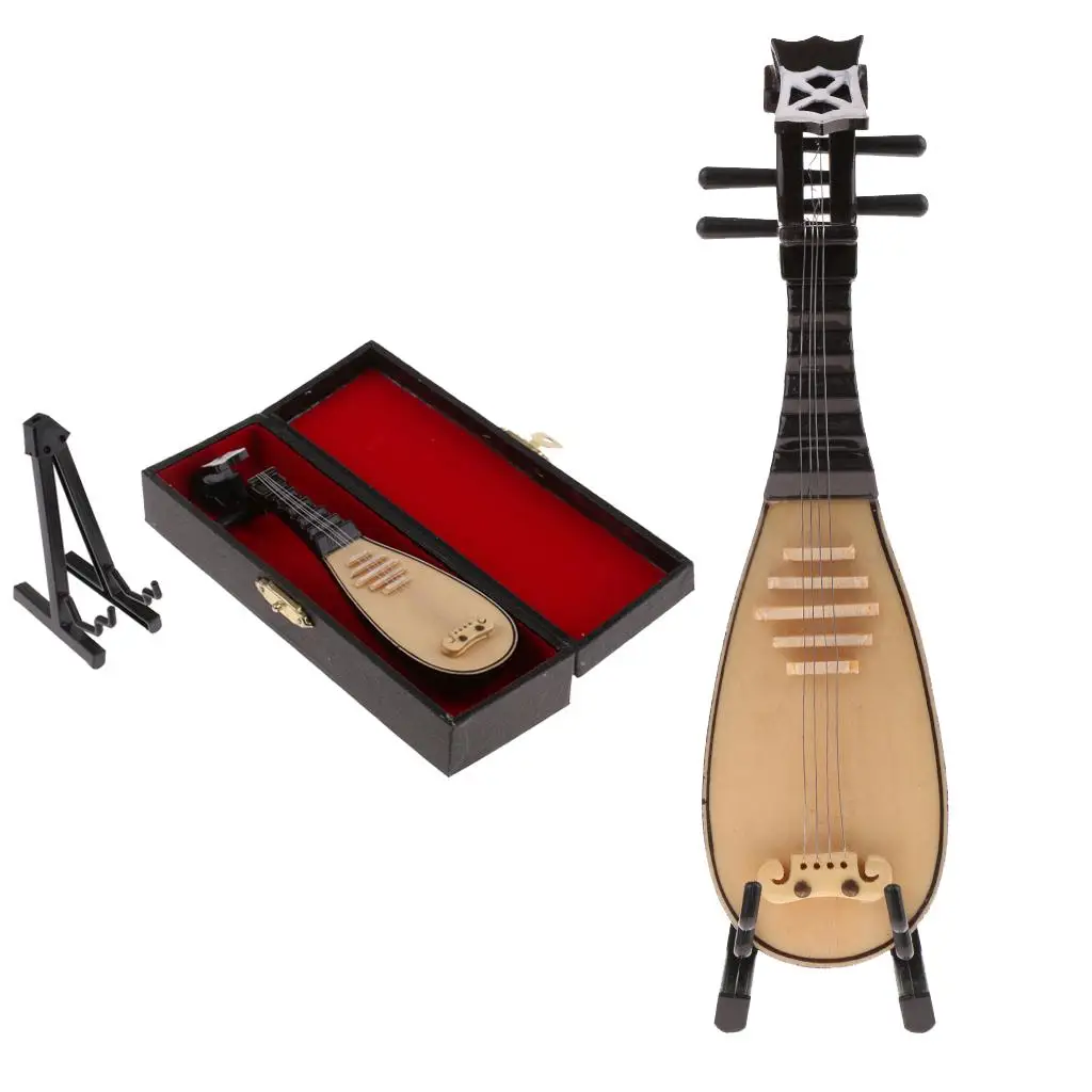 

1/6 Lute Model Miniature Musical Instrument for Action Figure