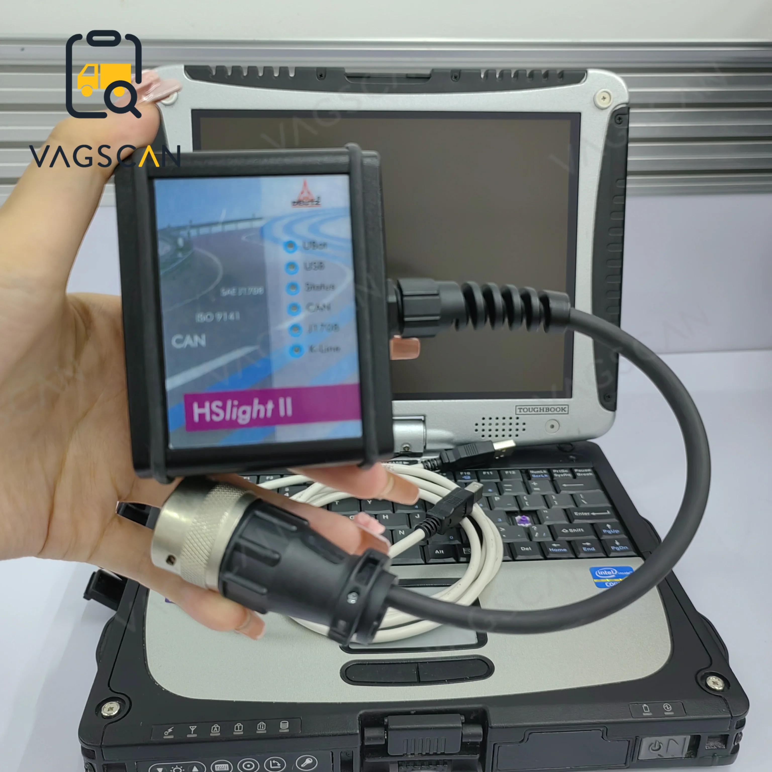 Для диагностического инструмента Deutz decom Otomatis Deutz tool CF19 T420 ноутбук Full Emr2  3  4 Decom hslight2 HSlight II Serdia 2000