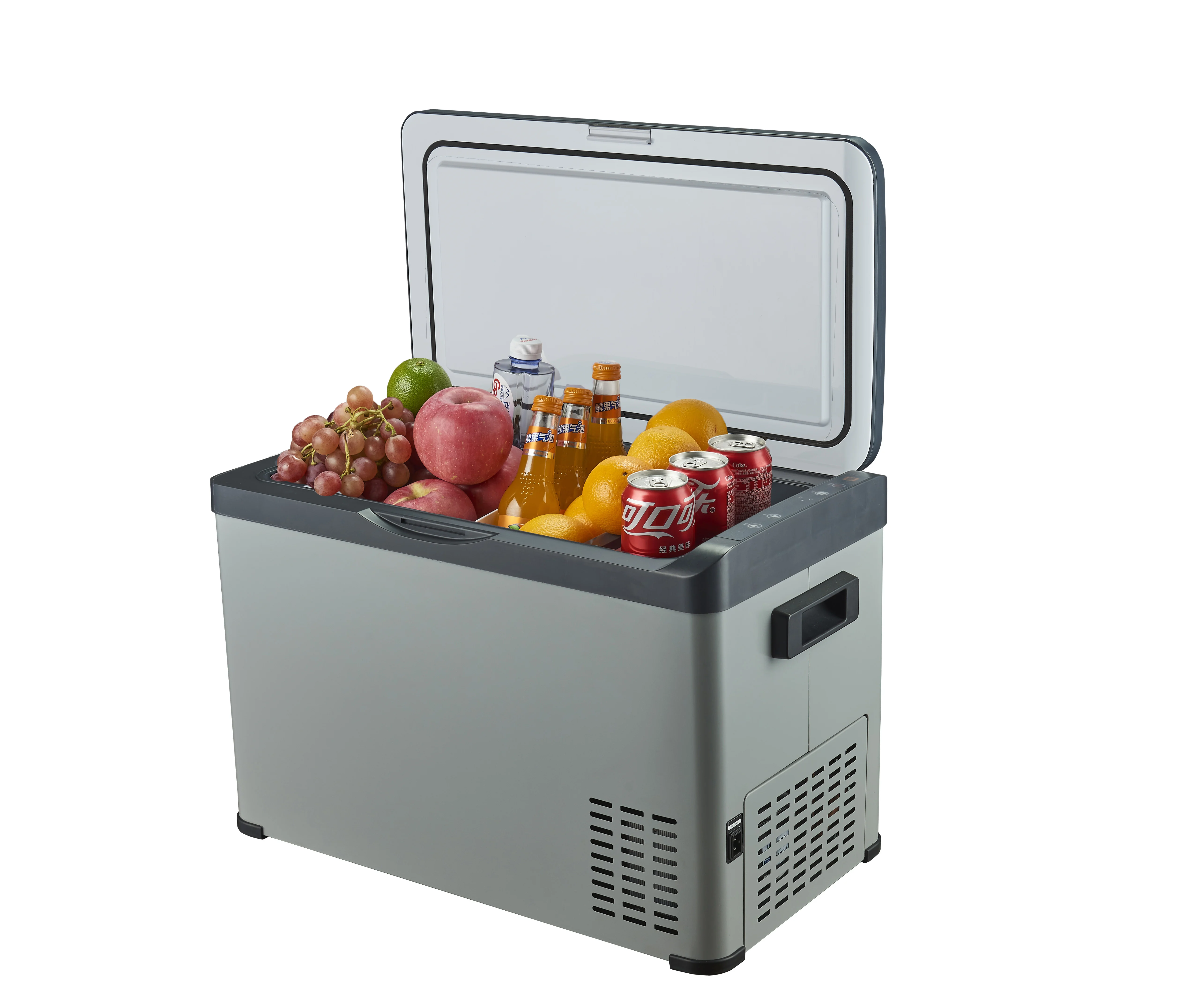 

30L Car Portable Fridge Freezer For Camping 12 Volt DC Compressor Freezer Refrigerator Big Capacity Car Cooler