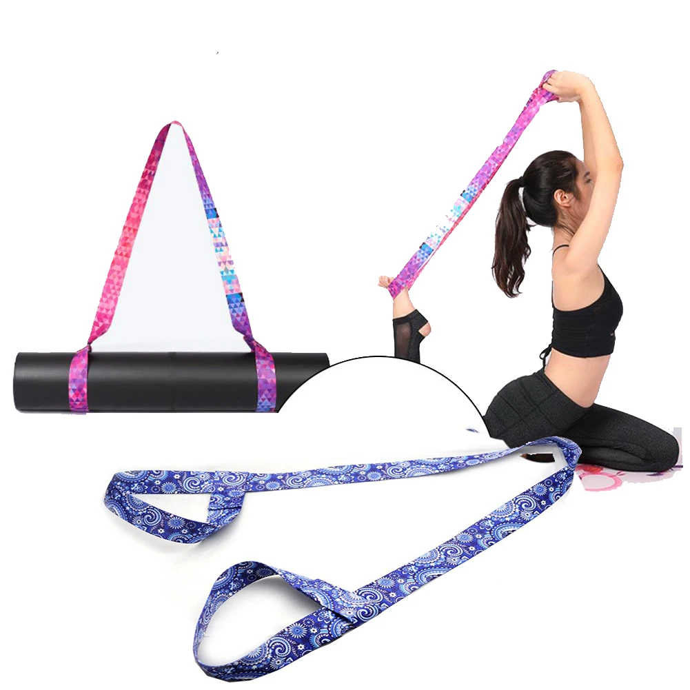 

Ремень для коврика для йоги, регулируемый плечевой ремень для йоги, спортивный ремень на плечо, ремень для переноски, эластичный ремень для ...