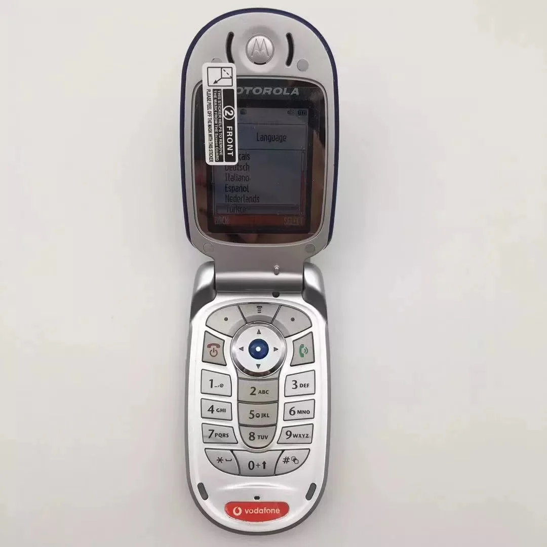 Motorola V550 Восстановленный-оригинальный мобильный телефон с фотографией