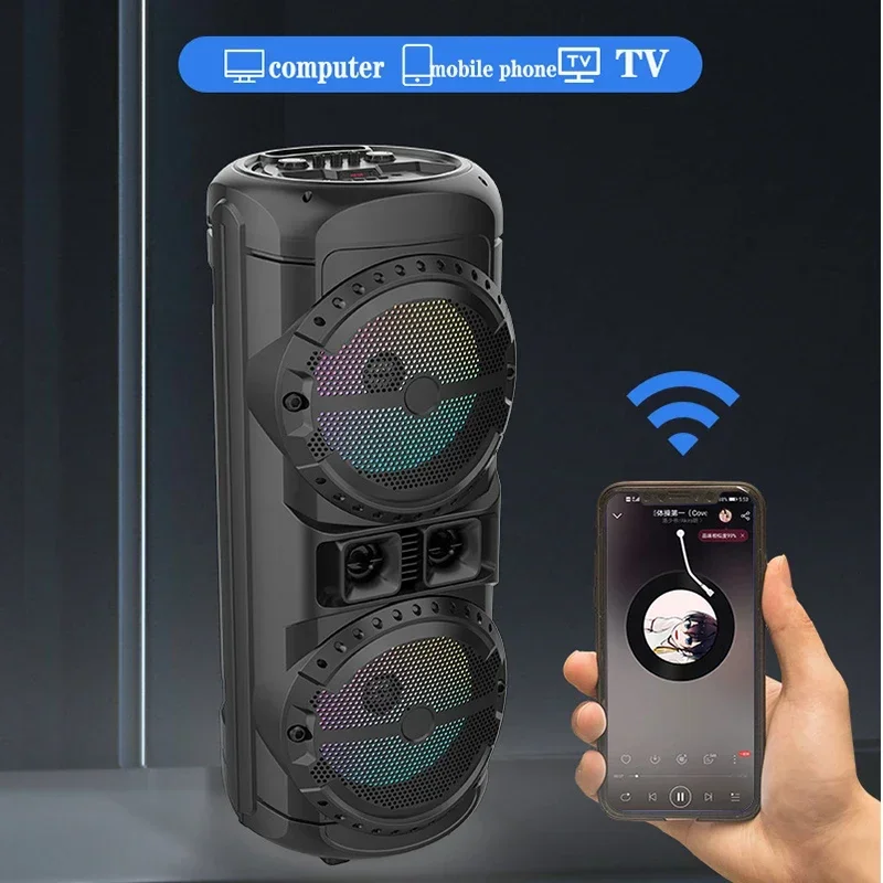 Внешний Bluetooth динамик 1500 Вт