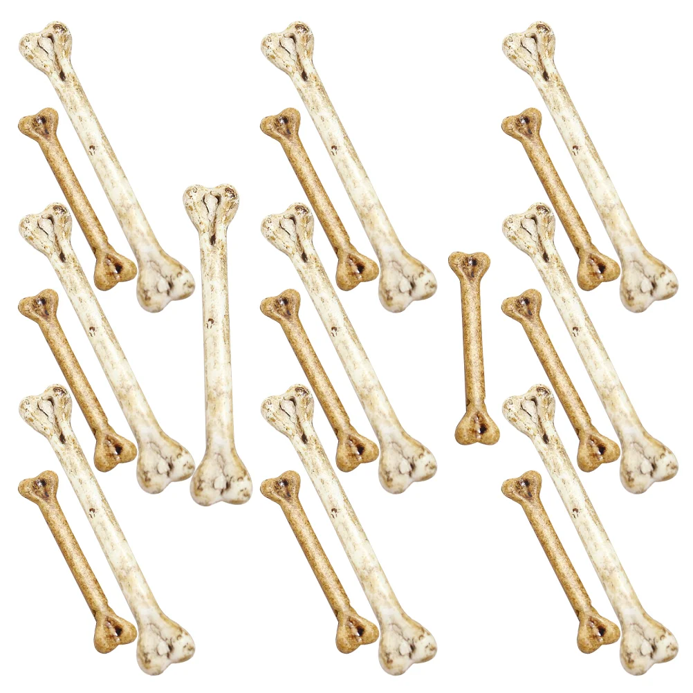 

Fake Halloween Bone Plastic Human DIY Bones Charms Props Model Decor Tabletop Body