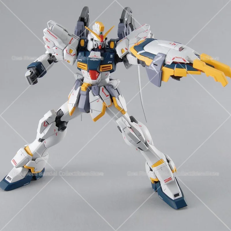 Фото Оригинальный набор для сборки модели Bandai MG 1/100 XXXG-01D GUNDAM DEATHSCYTHE EW, модель аниме-фигурки, сборная модель-игрушка, подарок для детей №5