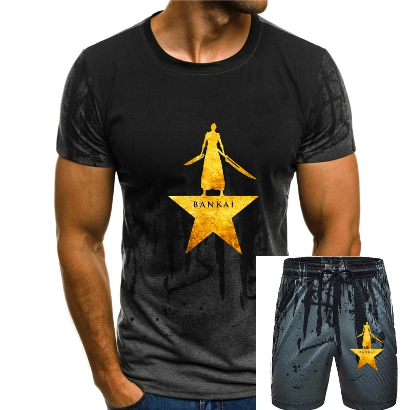 

Мужская футболка Bankai Ichigo, отбеливающая футболка, женские футболки