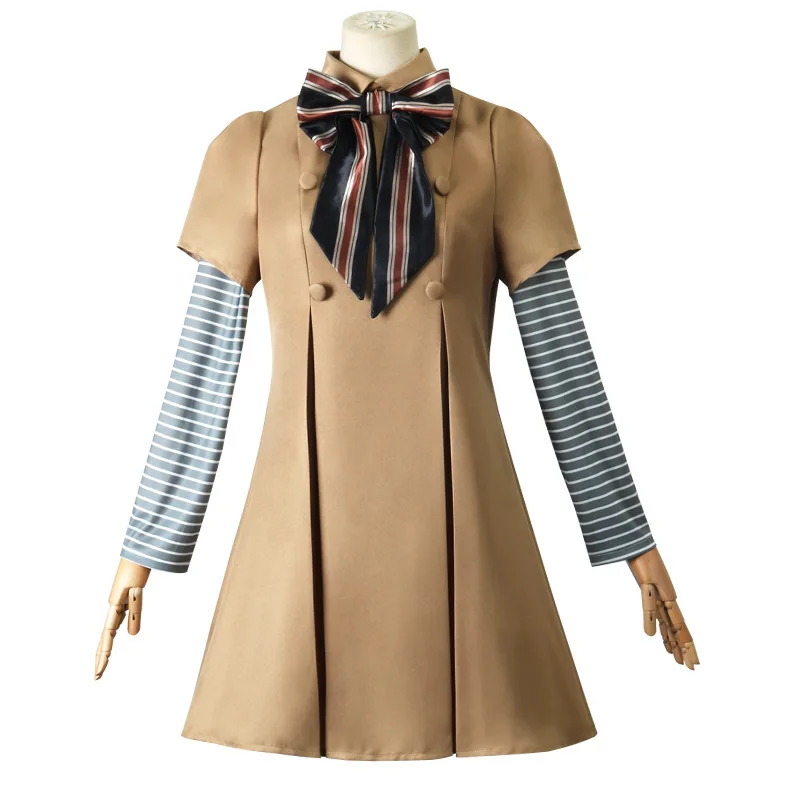 

Megan Cosplay Costume M3GAN Horrible Movie Girls Dress Uniform Dress Halloween Costume for Women Anime