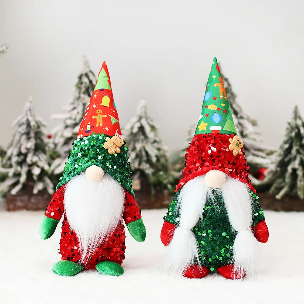 Christmas Decorations Grinch Long-legged Doll Sitting Ornaments Window Hotel Home Furnishings Merry Christmas Sign  Navideños