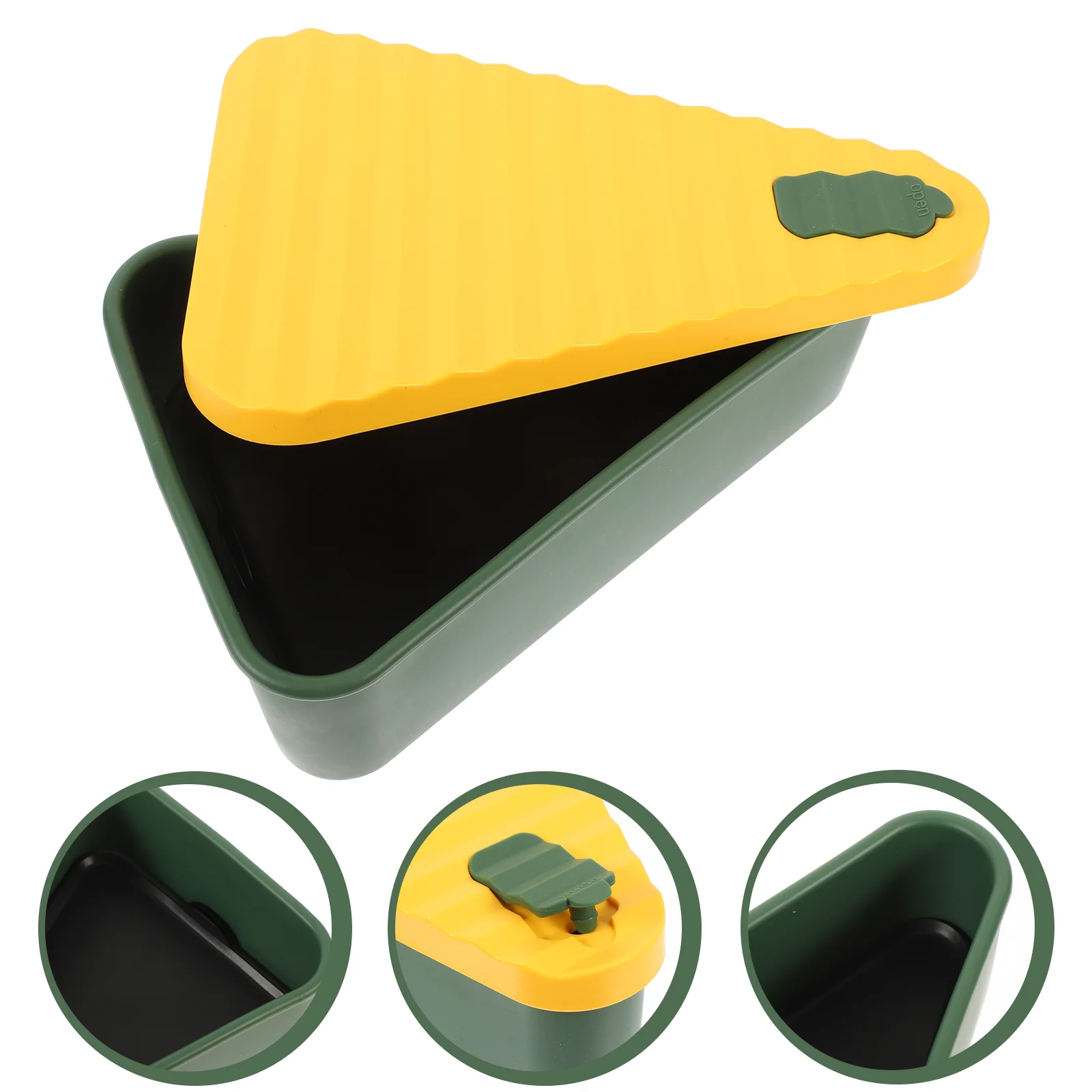 

Pizza Slice Reusable Pizza Pizza Pizza Slice Storage Container, Leftover Pizza Storage Container Pizza Container for Home Fridge
