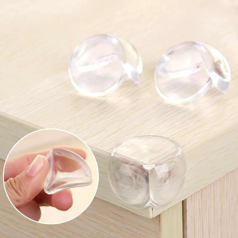 

10pcs/lot Baby Safety Table Corner Protector Transparent Anti-Collision Angle Protection Cover Edge Corner Guard Child Security