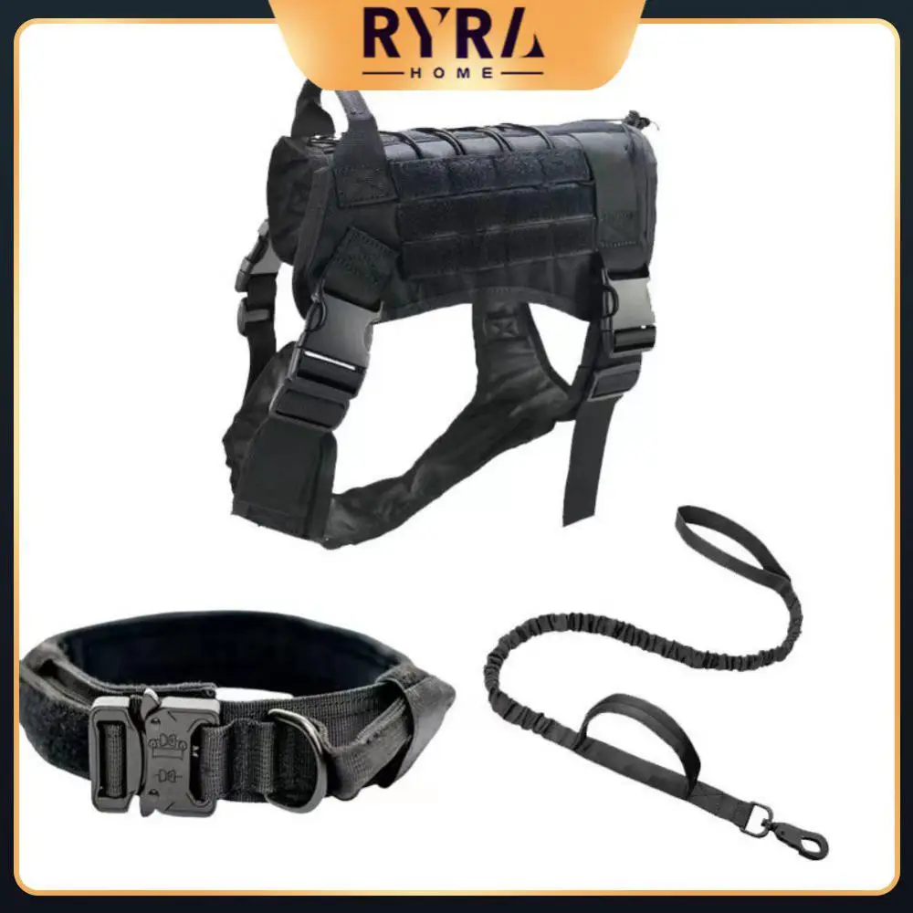 

Нейлоновая тактическая одежда для собак, дышащий тактический жилет для собак, Регулируемая Военная одежда для собак, аксессуары для домашних животных, 3 размера