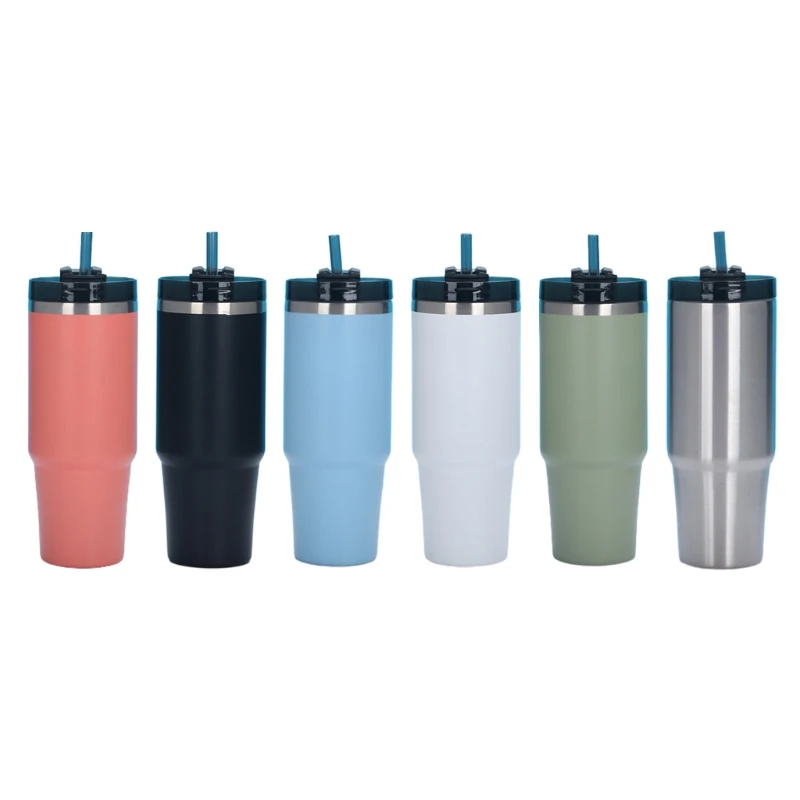 

Изолированная кофейная кружка Кофейная кружка из нержавеющей стали с крышкой Двойная дорожная кружка