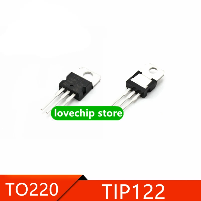 Новый оригинальный транзистор TIP122 5A/100V NPN с тремя клеммами регуляпосылка TO220 -