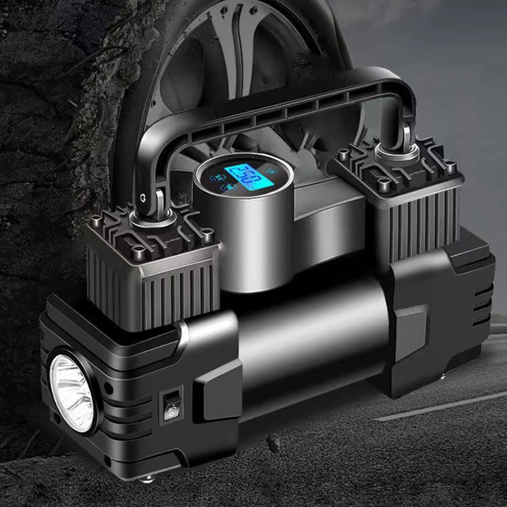 Портативный металлический мини-компрессор 12 В 150psi