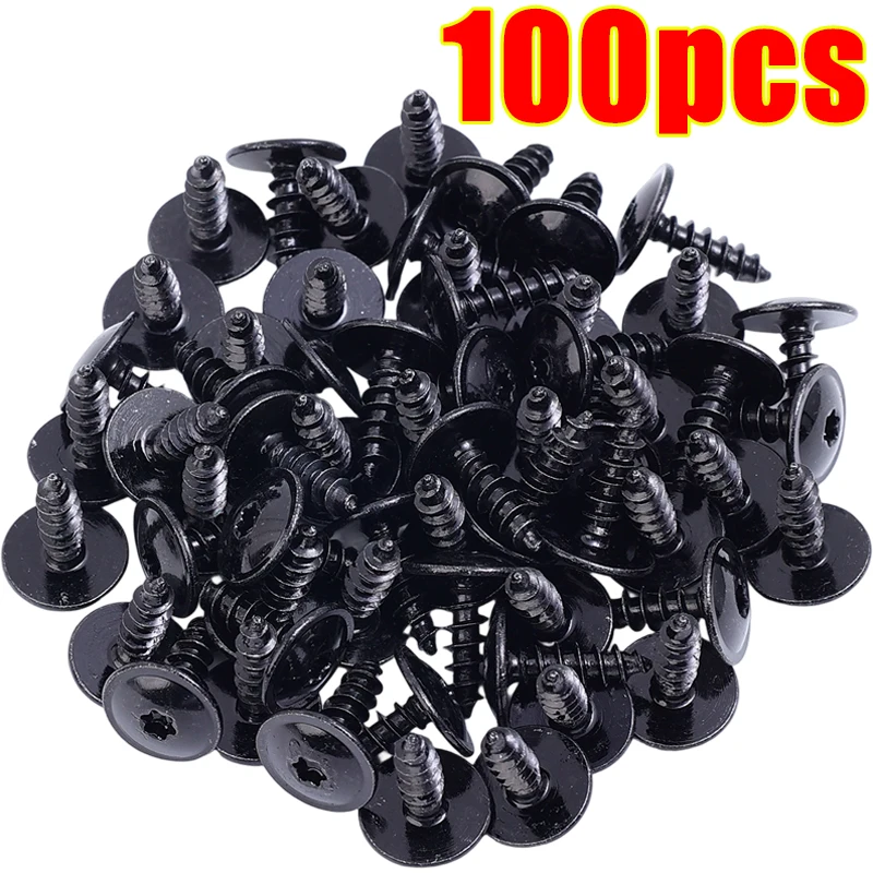 

100/20 шт. автомобильные зажимы, крепежные винты, автомобильные аксессуары для VW Polo Golf 4 5 6 7 Beetle MK3 MK4 MK5 MK6 Bora CC Passat B6 B5