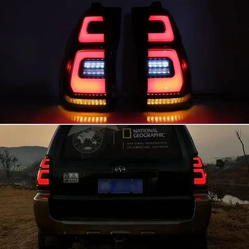 Автомобильный светодиодный задний фонарь 12 В для Toyota 4Runner 2003-2008 2009 ходовой