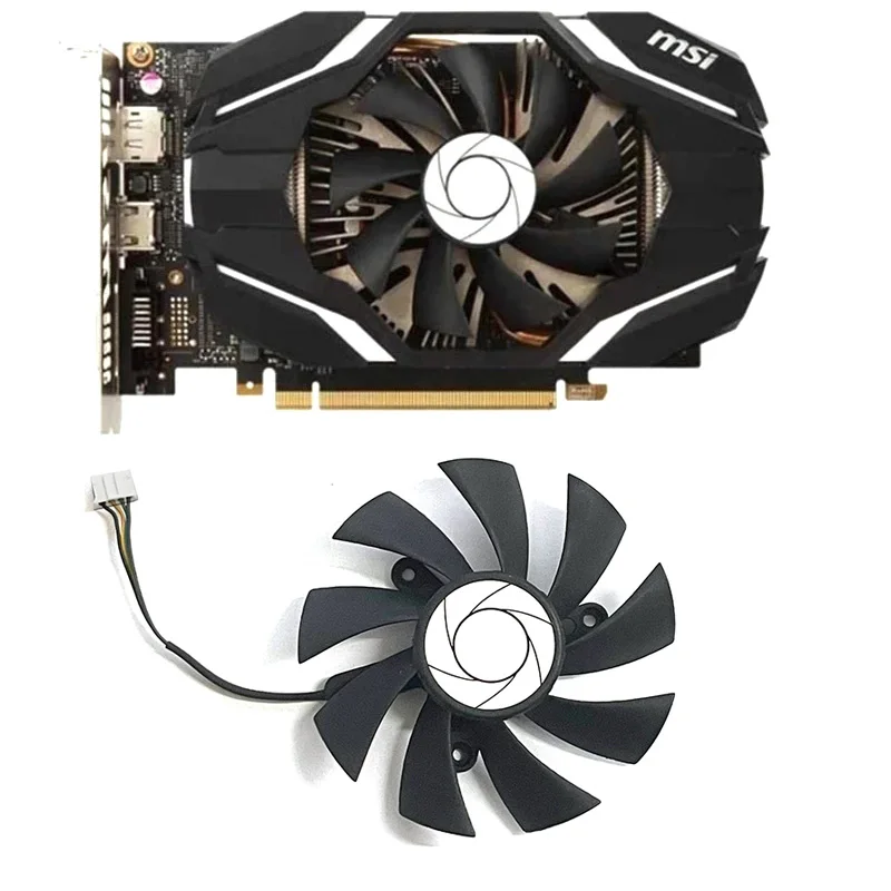 HA9015H12SF-Z 12V 0.45A 85 мм 4pin для MSI GTX 1060 ITX OC 6G GTX950 R7 360 2GD5 GTX1060 3G охлаждающий вентилятор