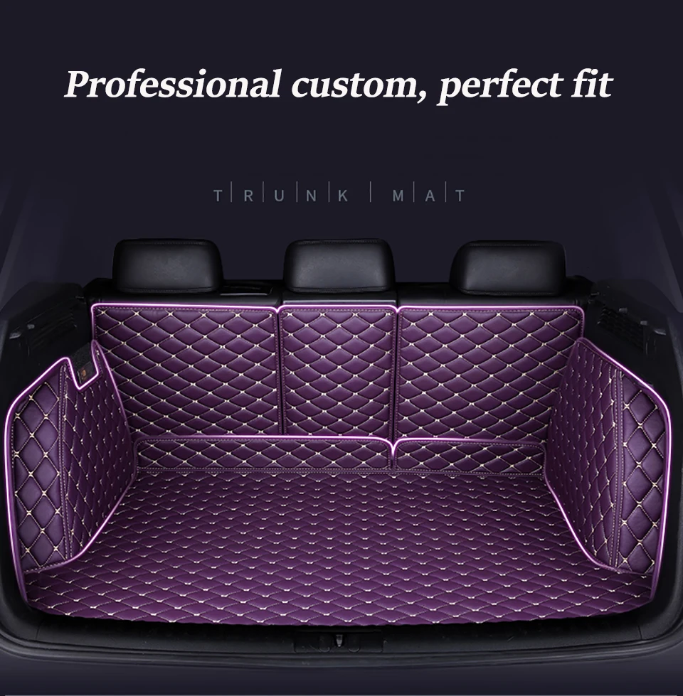 

2021 Новый дизайн 3D 5D круглый коврик для багажника автомобиля